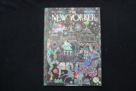 1974 DECEMBER 23 NEW YORKER MAGAZINE - GREAT ILLUSTRATED COVER - NY 2993