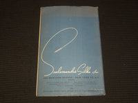 1950'S THE HISTORY OF SILK AND SERICULTURE BOOKLET BY JOHN KENT TILTON - K 2650