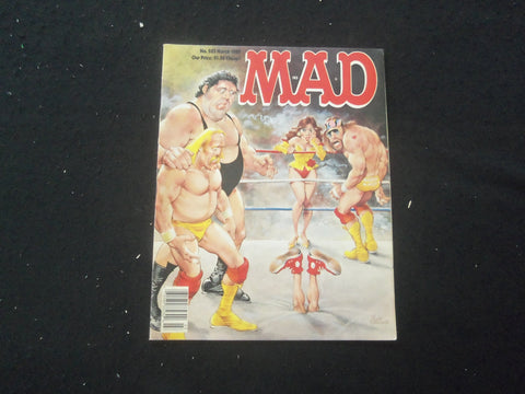 1989 MARCH MAD MAGAZINE - ILLUSTRATED COVER AND STORIES - SP 961P