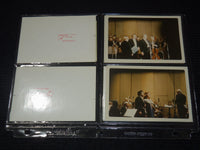 EUGENE ORMANDY PHOTO ARCHIVE LOT - 4 PHOTOS - SIGNED PROGRAM - NIXON - #148