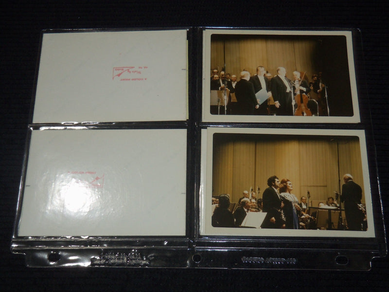 EUGENE ORMANDY PHOTO ARCHIVE LOT - 4 PHOTOS - SIGNED PROGRAM - NIXON - #148