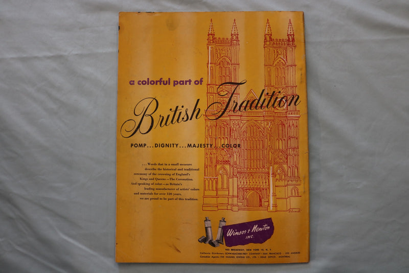 1953 MAY AMERICAN ARTIST MAGAZINE - A GREAT ILLUSTRATION COVER - E 26588