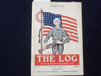 1917 SEP-OCT THE LOG OF THE CIRCUMNAVIGATORS CLUB SOFTCOVER BOOK - K 181