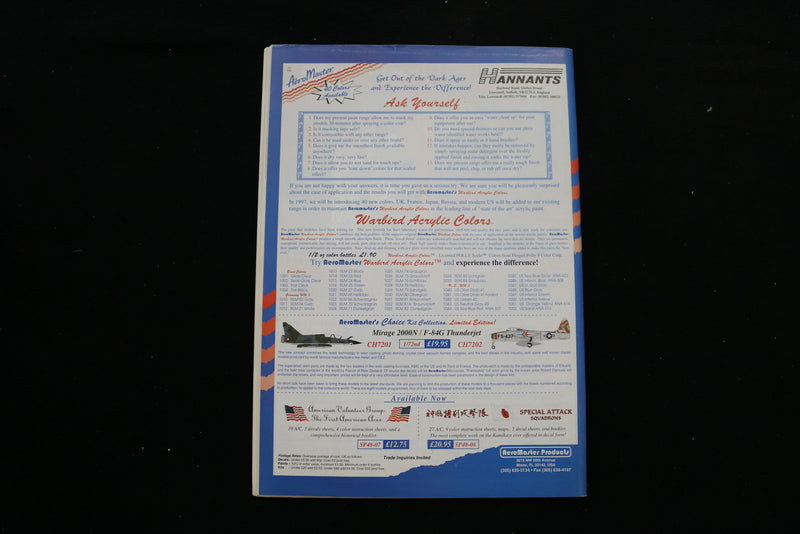 1997 FEBRUARY SCALE AVIATION MODELLER MAGAZINE - WHIRLWIND COVER - SP 3745D