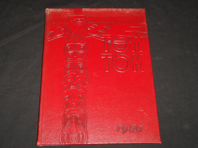 1950 TOM TOM OWEGO FREE ACADEMY YEARBOOK - OWEGO NEW YORK - YB 1448