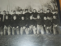 1930 PASSAIC RED DEVILS FOOTBALL TEAM FRAMED PHOTO - NEW JERSEY - 21x17 - #42A