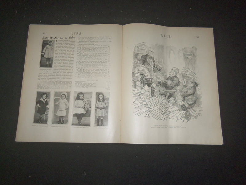 1918 MARCH 28 LIFE MAGAZINE - APRIL FOOL - L 766Y
