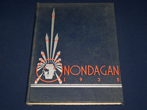 1935 ONONDAGAN UNIVERSITY OF SYRACUSE YEARBOOK - NEW YORK - NICE PHOTOS - YB 412