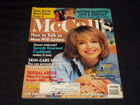 1991 MAY MCCALL'S MAGAZINE - JILL EIKENBERRY FRONT COVER - E 675