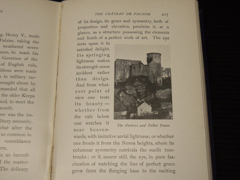 1900 FALAISE THE TOWN OF THE CONQUEROR BOOK BY ANNA DODD - KD 9385