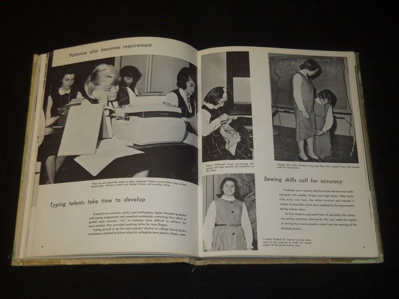 1964 CHIMES MOUNT SAINT MARY'S ACADEMY YEARBOOK - NEW JERSEY - YB 1924