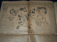 1926 JUNE 20 SAN ANTONIO SUNDAY LIGHT SPORT SECTION - CHANGED BASEBALL - NP 972Y