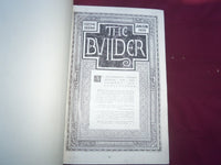 1929 JAN-DEC THE BUILDER U. K. MAGAZINE BOUND VOLUMES - 2 VOLS - FOLD OUTS- C 63
