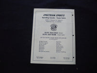 1988 DEC 3 NAT'L FB BOWL GAME PROGRAM - SOUTHWESTERN VS ANTELOPE VALLEY - J 8348