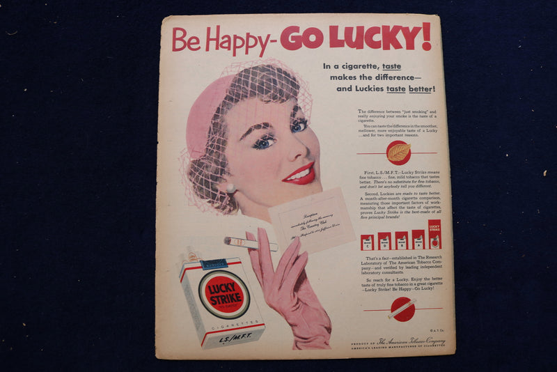 1952 JUNE 1 PARADE MAGAZINE - GLYNIS JOHNS COVER - E 22312