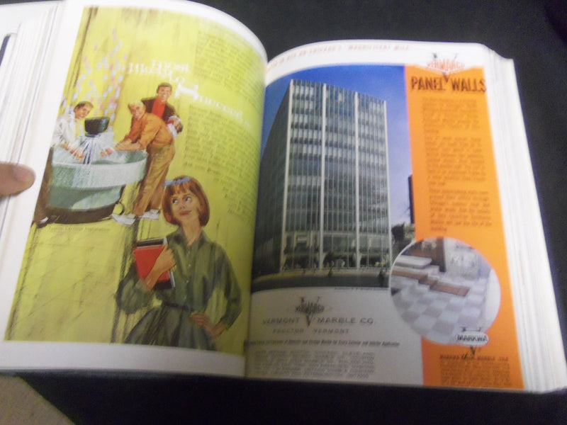 1963 AMERICAN INSTITUTE OF ARCHITECTS 2 BOUND VOLUMES - NICE PHOTOS - R 855