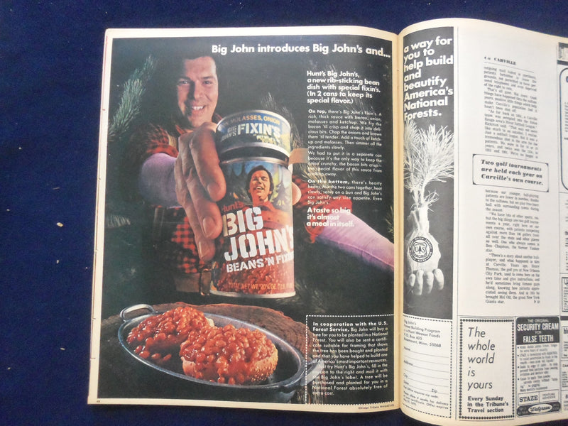 1971 FEBRUARY 21 CHICAGO TRIBUNE MAGAZINE SECTION - MARY LEE LEAHY - NP 6421