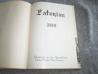1949 EATONIAN EATON RAPIDS HIGH SCHOOL YEARBOOK - EATON RAPIDS, MI - YB 2571