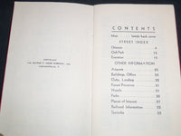 1949 CRAM'S STREET GUIDE & MAP OF CHICAGO - EVANSTON OAK PARK - J 8516