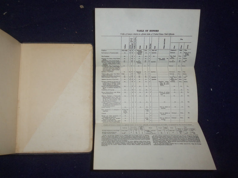 1941 WATCH OFFICER'S GUIDE - U.S. NAVY SOFTCOVER BOOK - J 9360