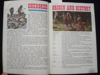 1970 THE CHEROKEES PAST AND PRESENT SOFTCOVER BOOK BY J. ED. SHARPE - J 9632
