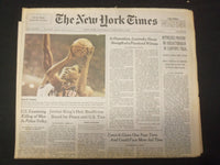 1999 FEB 6 NEW YORK TIMES NEWSPAPER -LEWINSKY PROVIDES NO BREAKTHROUGH - NP 6977