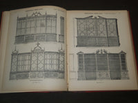 1800'S ENGLISH FURNITURE WOODWORK DECORATION BY T. A. STRANGE VOLUME - KD 3594