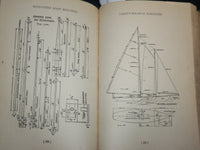 1928 MINIATURE BOAT BUILDING BOOK BY ALBERT C. LEITCH - NICE ILLUS. - KD 6635