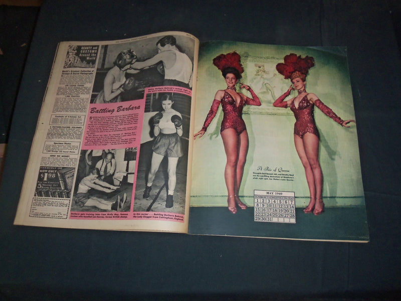 1949 MAY THE NATIONAL POLICE GAZETTE MAGAZINE - EDDIE ARCARO - B 5934