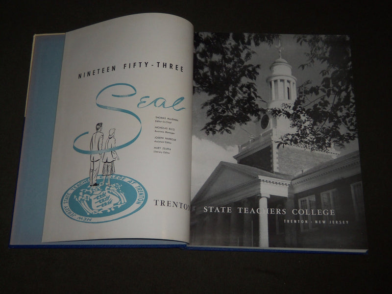 1953 SEAL TRENTON STATE TEACHERS COLLEGE YEARBOOK - NEW JERSEY - YB 1428