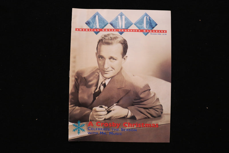 1994 DECEMBER AMERICAN MOVIE CLASSICS MAGAZINE - BING CROSBY COVER - E 26412