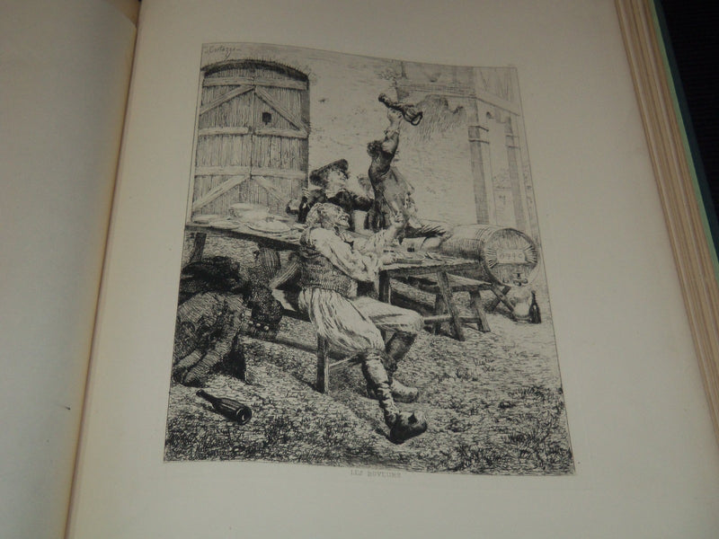 1888 ETCHINGS BY FRENCH ARTISTS VOLUME - G. W. H. RITCHIE - Z 236