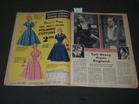 1957 JANUARY 6 NY SUNDAY MIRROR MAGAZINE SECTION - LISA KIRK COVER - J 2898