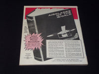 1962-1963 WINTER AIR PROGRESS MAGAZINE - APPLEBY'S FOKKER FRONT COVER - E 7101