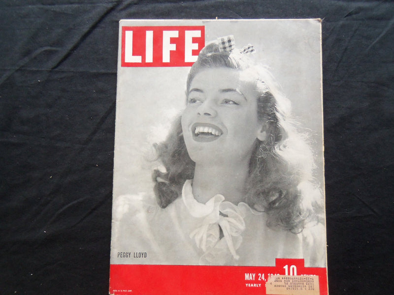 1943 MAY 24 LIFE MAGAZINE - PEGGY LLOYD - L 340