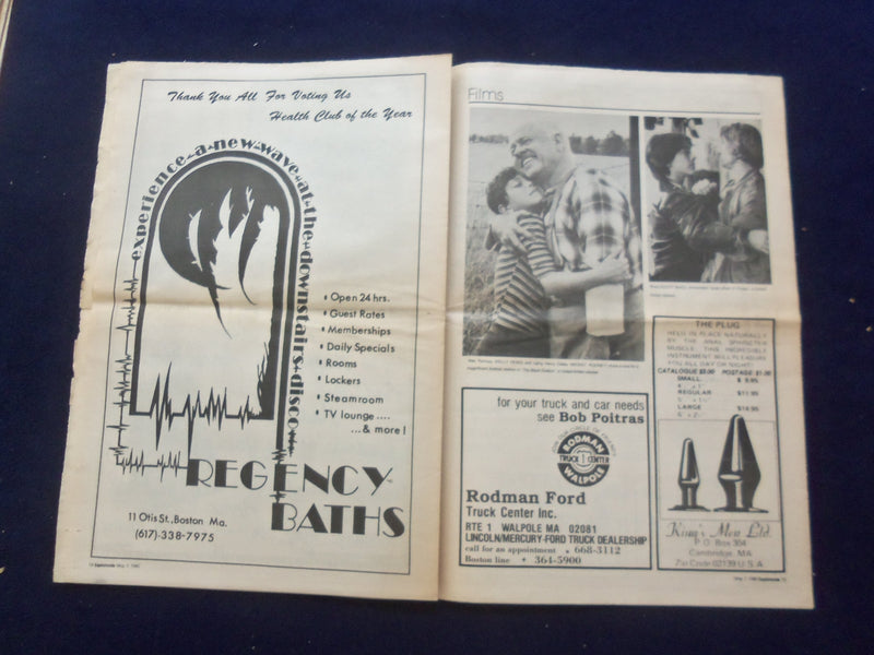 1980 MAY 7 ESPLANADE NEWSPAPER - MANHATTAN TRANSFER TO BOSTON - NP 6831
