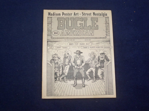 1976 APRIL 23 BUGLE AMERICAN MAGAZINE-MADISON POSTER ART: STREET NOTALGIA-J 9440