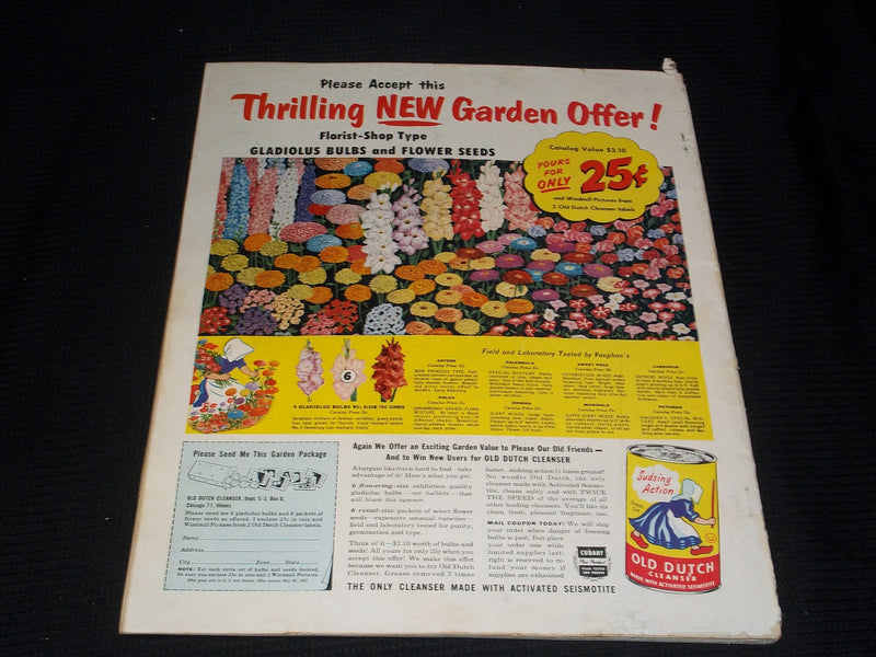 1951 FEBRUARY MCCALL'S MAGAZINE - NICE FASHION FRONT COVER - E 5938