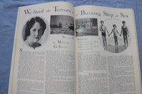 1931 AUGUST COSMOPOLITAN MAGAZINE - HARRISON FISHER COVER - GREAT ADS - ST 1001S