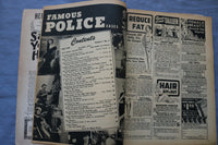 1949 JULY FAMOUS POLICE CASES MAGAZINE - NICE STORIES & PHOTOS - E 9026