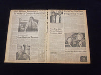 1969 MAR 19 BOSTON RECORD AMERICAN NEWSPAPER-U.S. ACCUSES MILITANTS RIOT-NP 6335