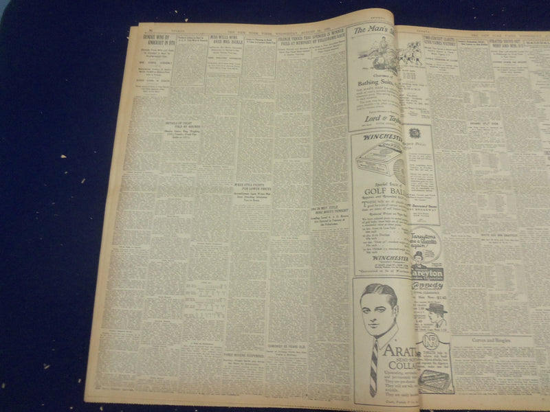 1922 AUGUST 16 NEW YORK TIMES - ROADS ACEPT UNIONS' PLEA TO CONFER - NT 8374
