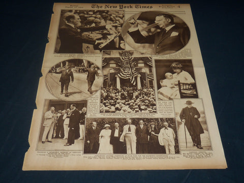1920 AUGUST 15 NEW YORK TIMES PICTURE SECTION - FRANKLIN ROOSEVELT - NT 8783