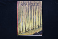 1954 NOVEMBER 6 NEW YORKER MAGAZINE - GREAT ILLUSTRATED COVER - NY 3006