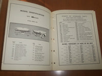 1957 MERCURY CHASSIS PARTS CATALOG - KD 6694