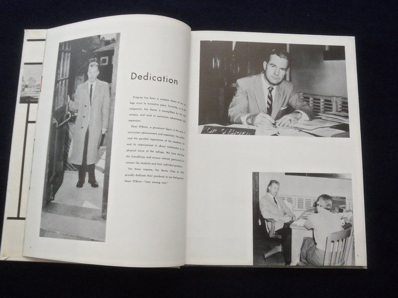 1958 MEMORABILIA NEW JERSEY STATE TEACHERS COLLEGE YEARBOOK - UNION, NJ- YB 3109
