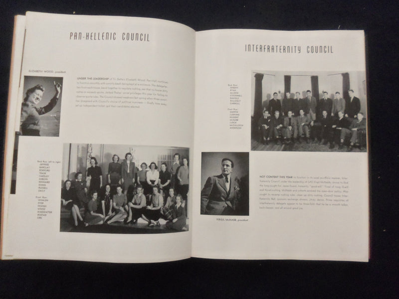 1941 THE SENTINAL MONTANA STATE UNIVERSITY YEARBOOK -MISSOULA, MONTANA - YB 3294