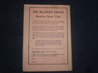 1929 FEBRUARY THE READER'S DIGEST SOFTCOVER BOOK-NUMBER 82-ORANGE COVERS- J 9925