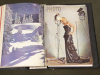 1951-1952 PHOTO MAGAZIN GERMAN LOT OF 12 - GREAT COVERS & PHOTOS - KD 575
