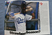 1992 SEP/OCT LEGENDS SPORTS MEMORABILIA MAGAZINE -D. STRAWBERRRY COVER- ST 1003K
